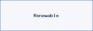 Renewable Energy
